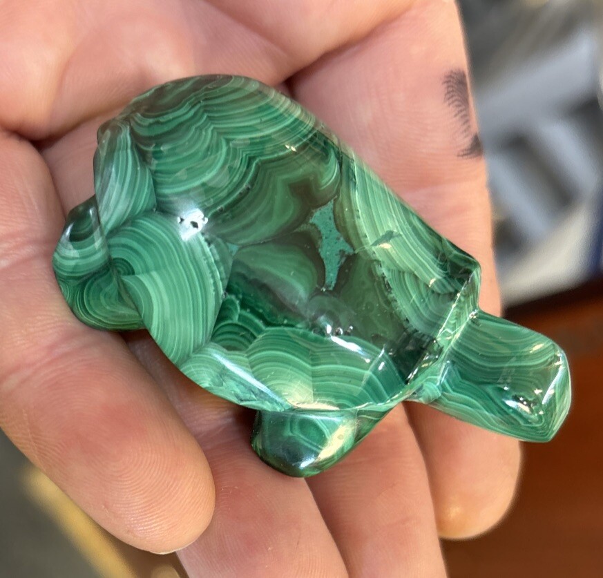 2” Malachite Turtle