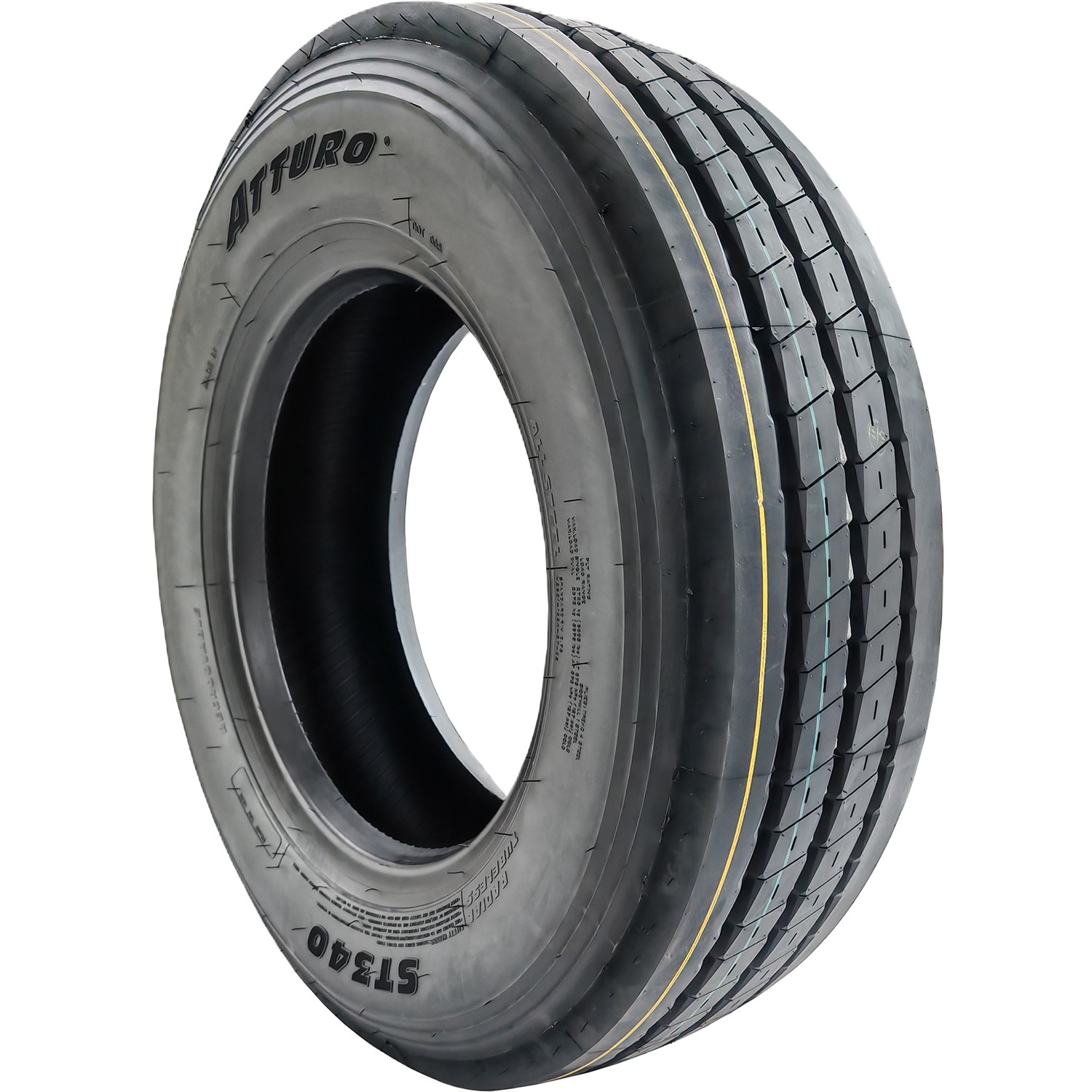 2 Tires Atturo ST340 All Steel 215/75R17.5 Load H 16 Ply Trailer Commercial