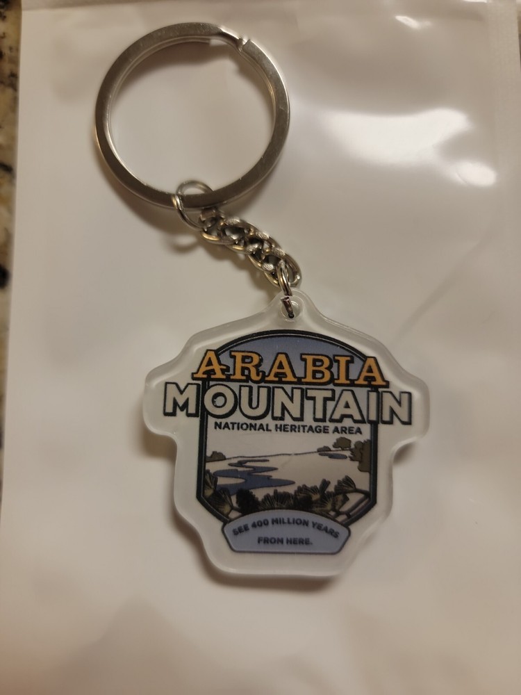 Arabia Mountain Keychain