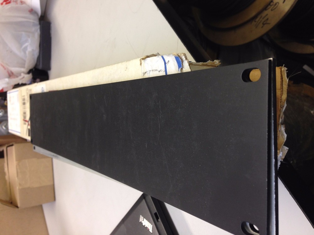 Pelco - BP2-BK - Blank Panel, 2 Rack Heights