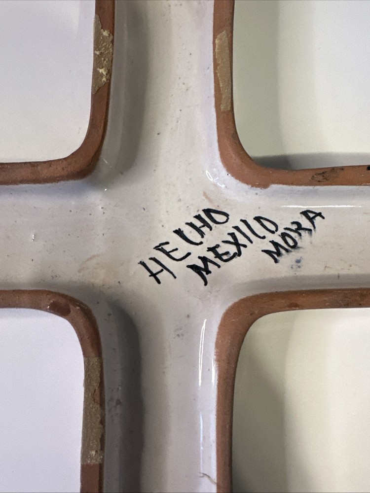 Brown Mecican Pottery Cross