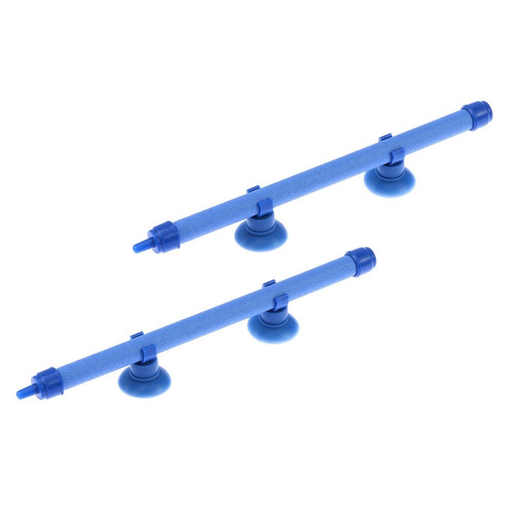 2 Pcs Aquarium Bubble Bar Fish Diffuser Decorations with Bubbles
