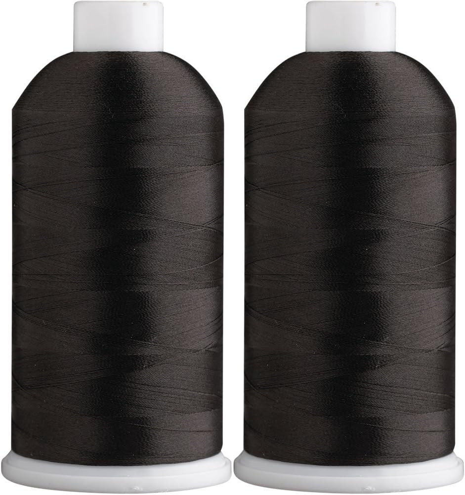 Super B Polyester Embroidery Thread, 40Wt Large Spool 5000M, Embroidery Thread f