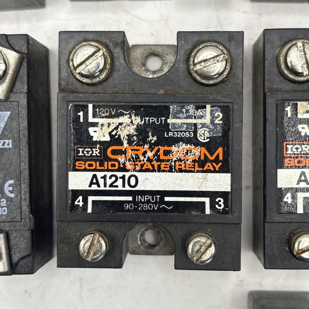 Lot Of 7 Assorted Solid State Relays