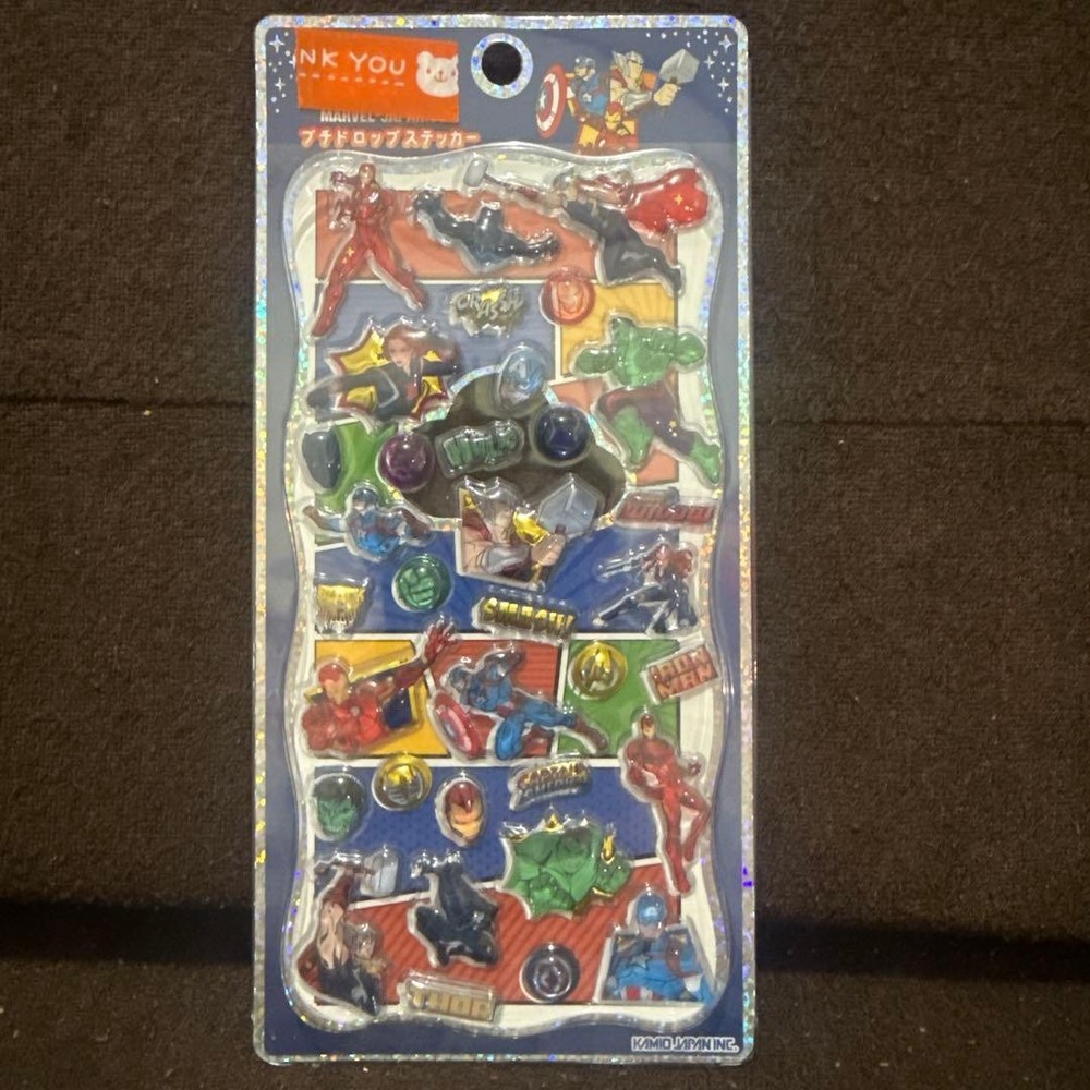 MARVEL Petit Drop Sticker Authentic