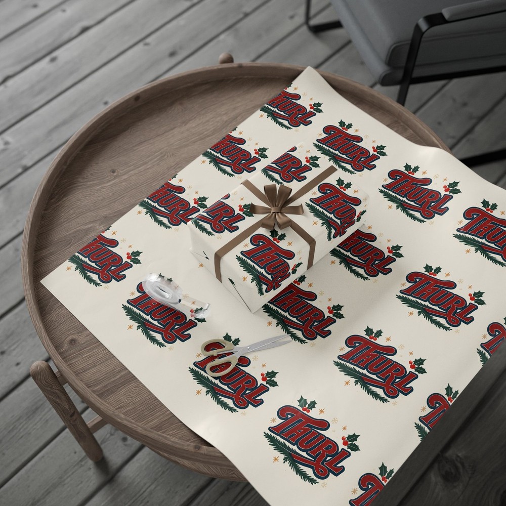 "Thurl" Holiday Wrapping Papers