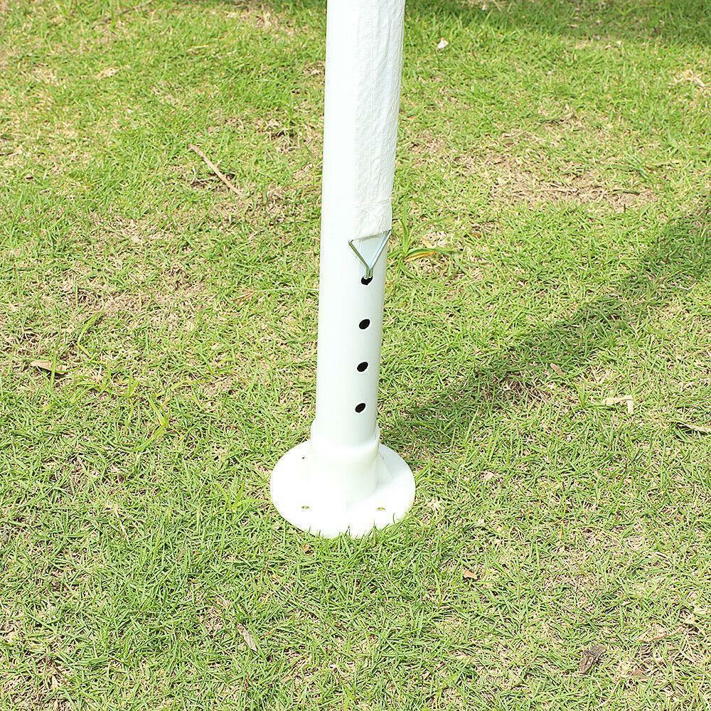 10'x30' Canopy Party Wedding Tent Outdoor Gazebo Pavilion With 5 Removable Walls