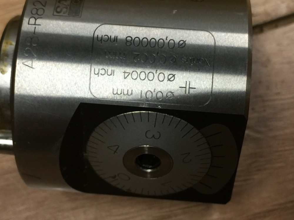 SANDVIK A28 R825C X .0004 " FINE BORING HEAD