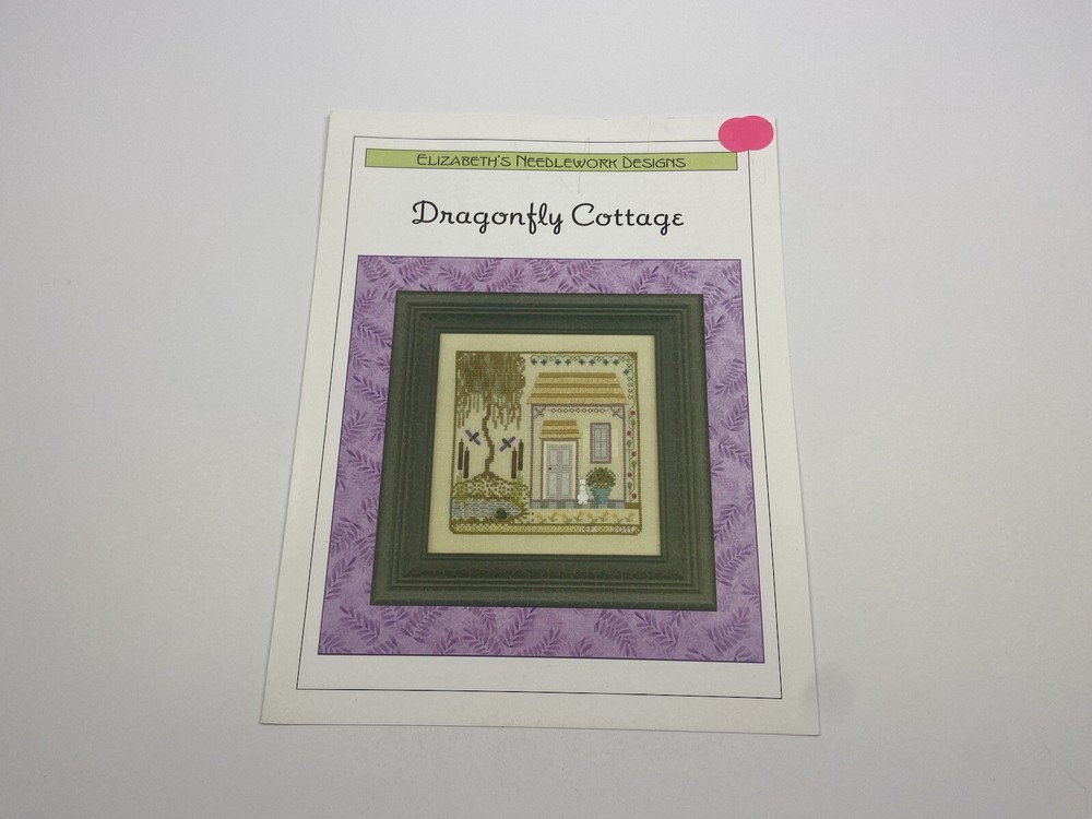 Elizabeth’s Designs Dragonfly Cottage Counted Cross Stitch Pattern