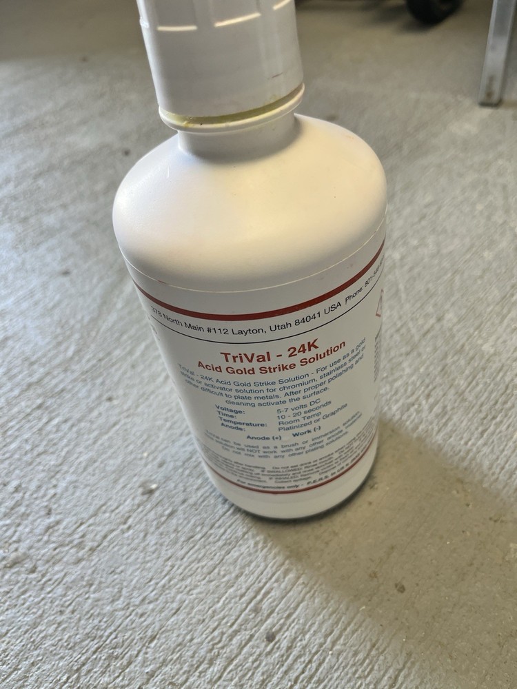 TriVal Gold Strike Solution - Immersion - 1 liter
