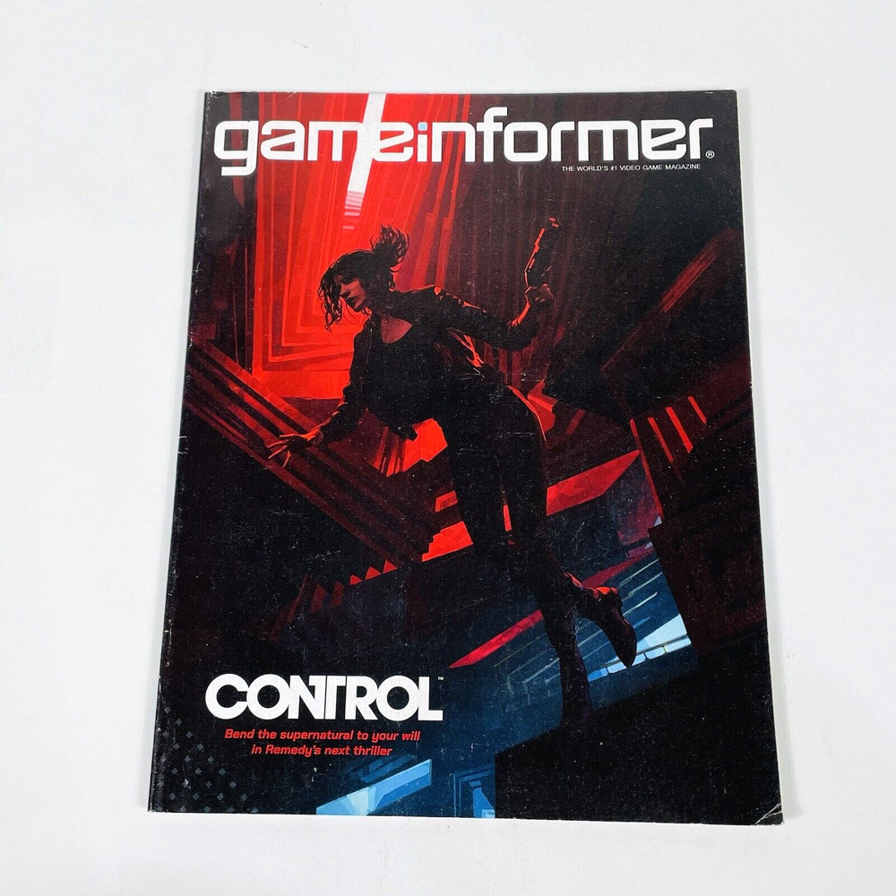 gameinformer magazine issue 312 Control cover