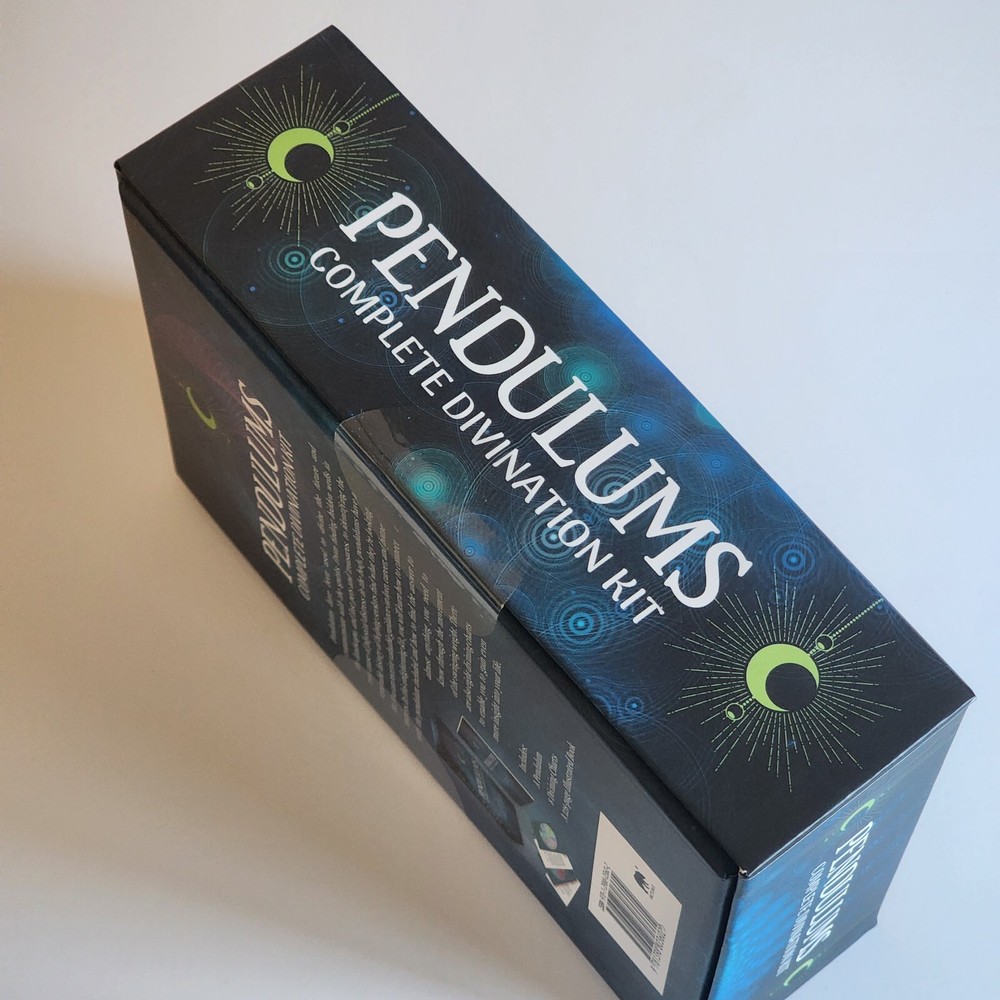 KCGS Pendulums For Complete Divination Kit Dowsing Techniques Set New Sealed