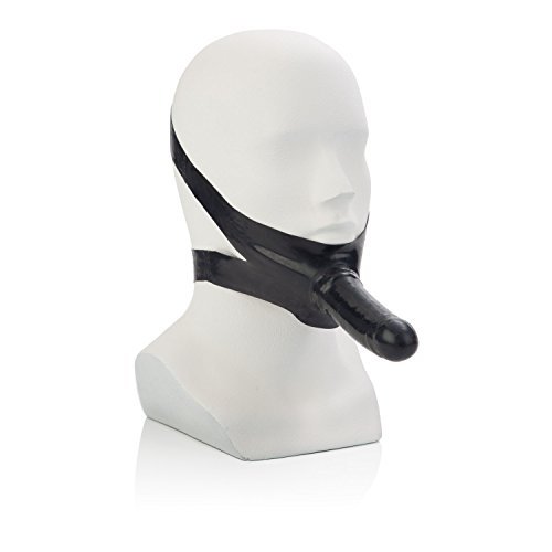 The Original Accommodator Latex Dong Black