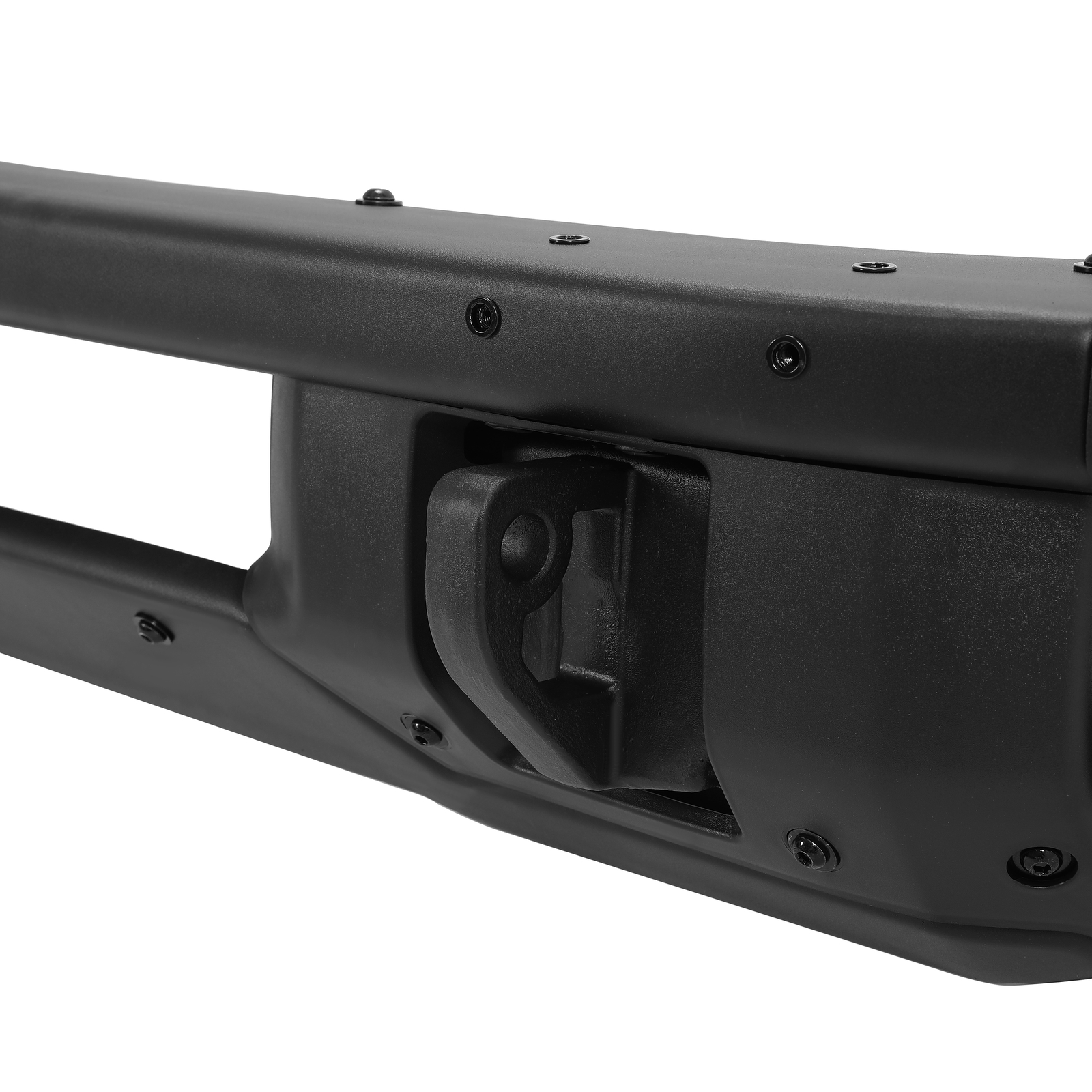 Front Bumper W/D-ring Mounts Fit For Ford Bronco 2021-2023 Off-Road Full Width