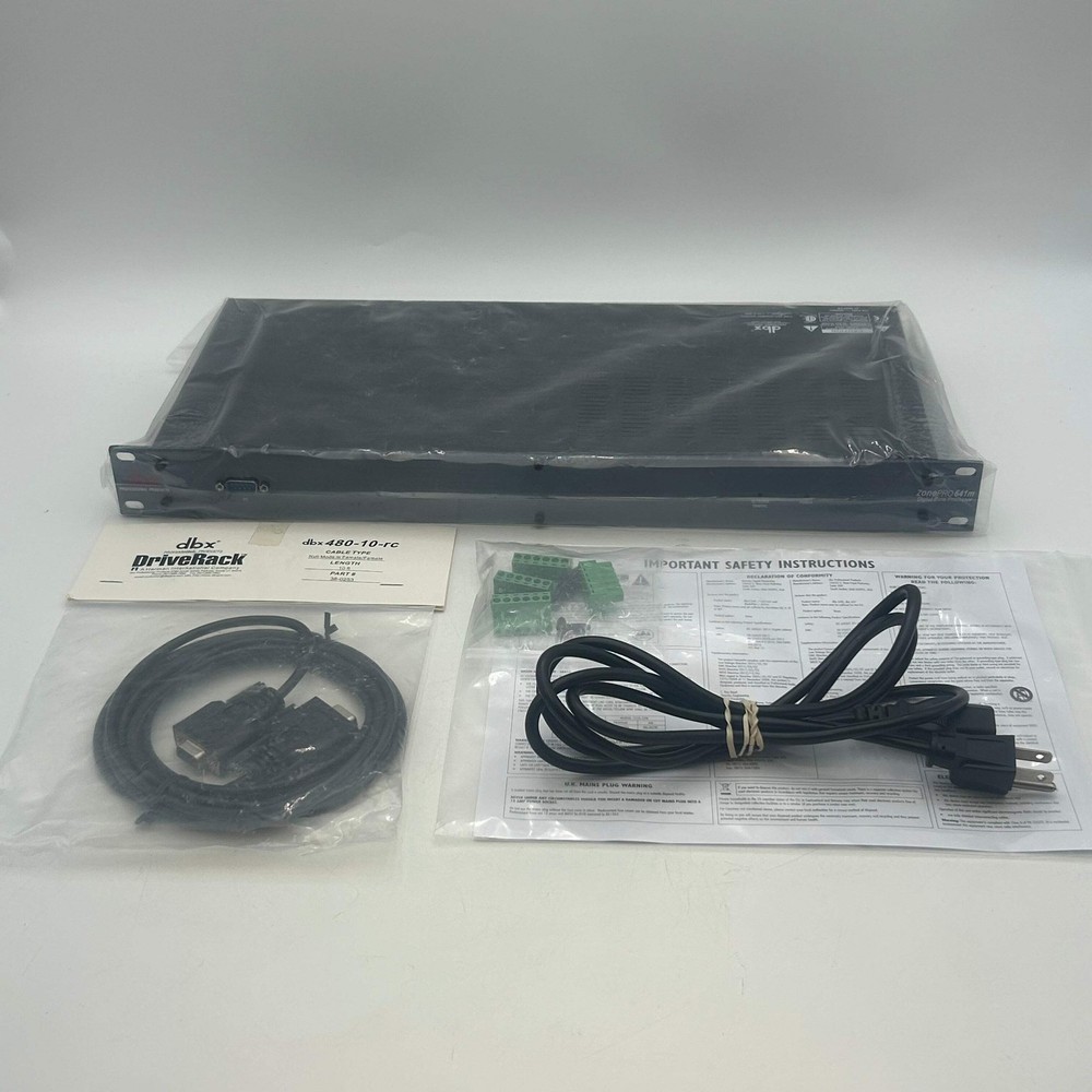 dbx ZonePro 641m Digital Zone Processor Black New Open Box