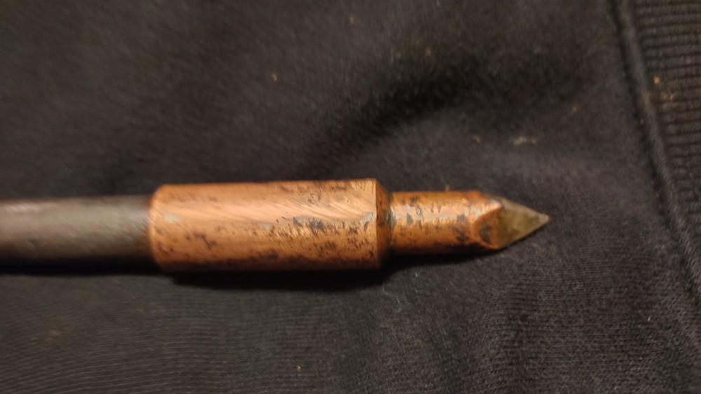 Antique Eisco "Nik nak" Large Soldering Iron
