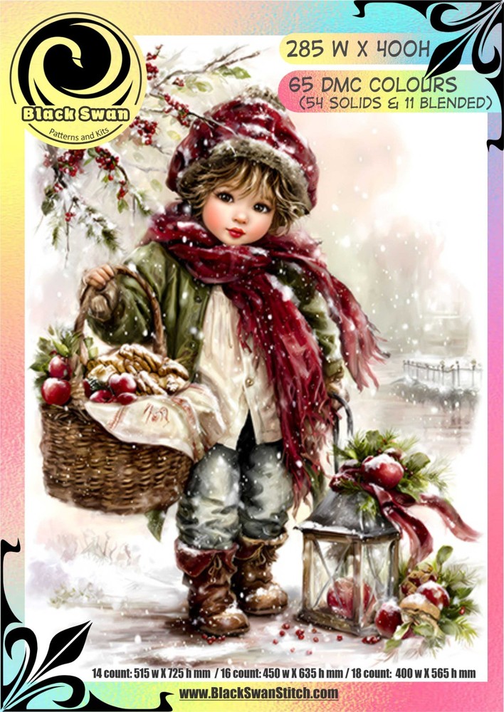 Winter's Storytime -2 Chart Counted Cross Stitch Pattern Needlework 242