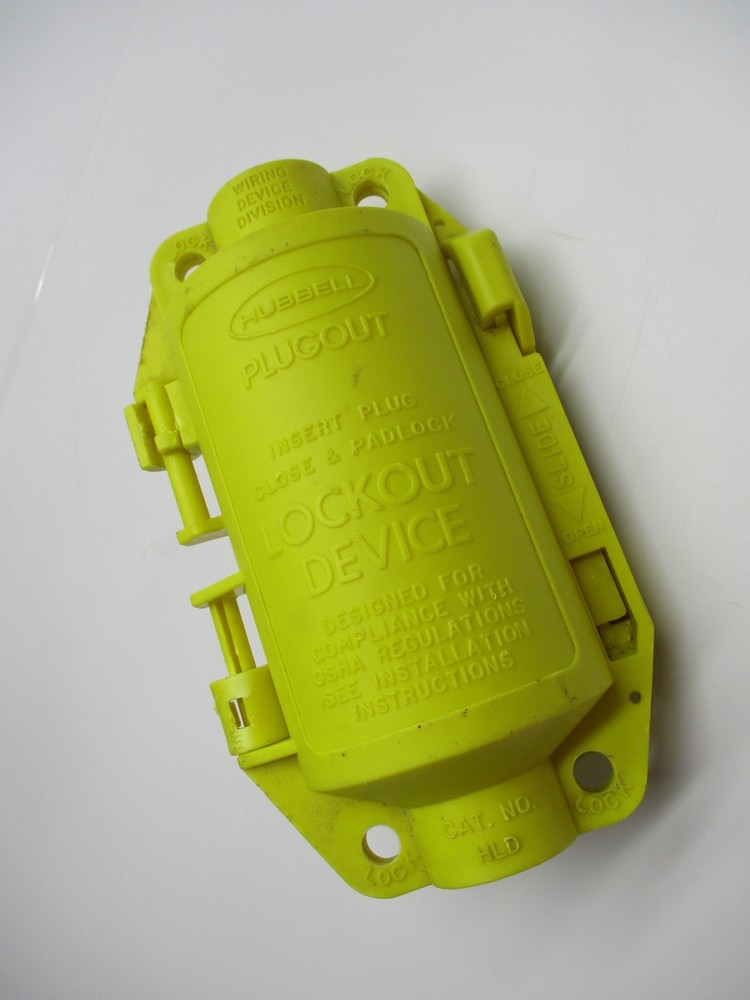 HUBBELL HLD PLUG LOCK OUT NSNP