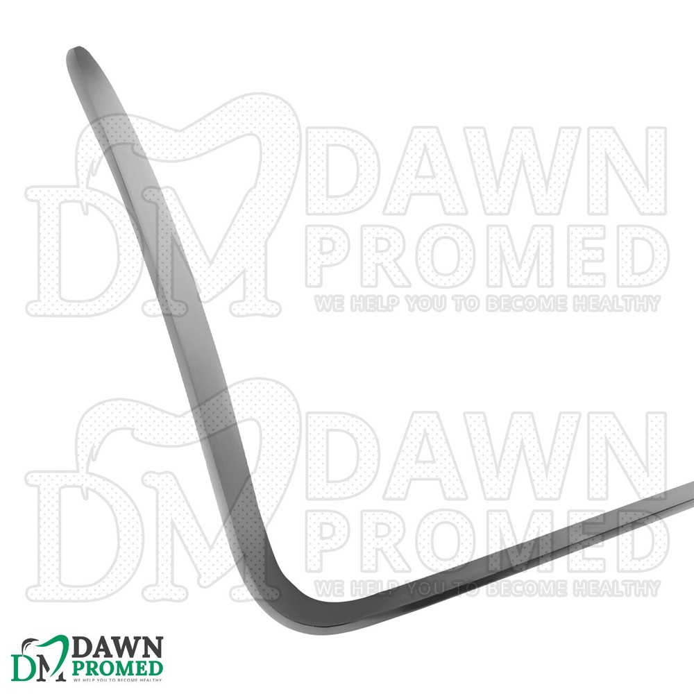 Deaver Retractor 1" x 9" Double Ended Solid Handle Surgical Instrument German Gr