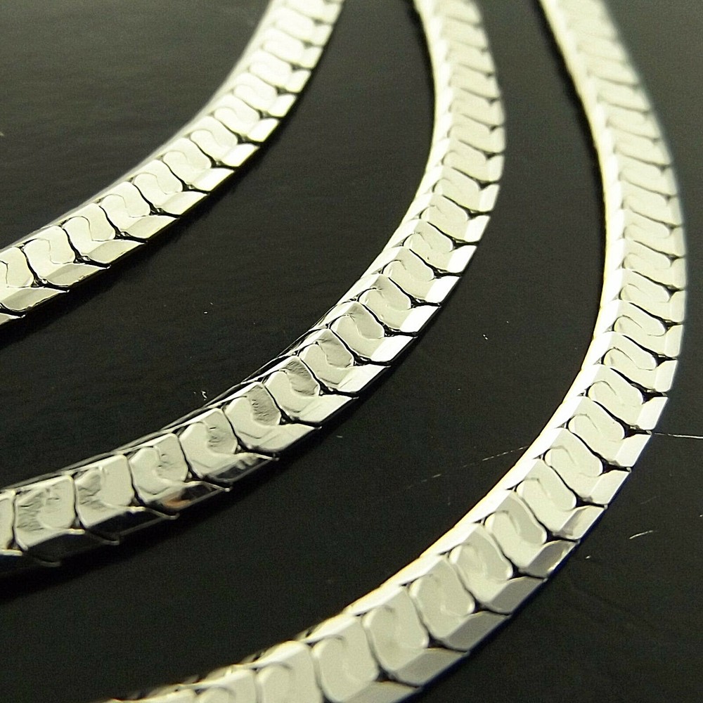 Bracelet Cuff Bangle Genuine Real 18k White Gold Filled Solid Antique Design