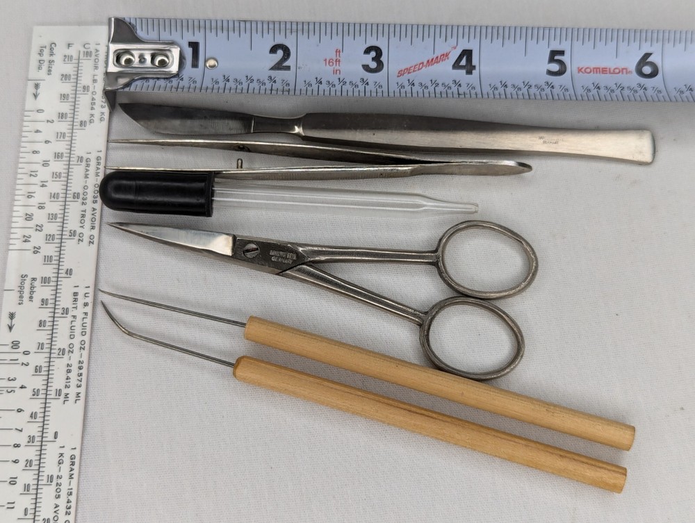 Biology Class Dissection Lab Kit, Hamilton Bell Co., Inc, Original Black Case