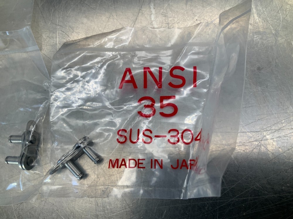 (8) Ansi 35 SUS-304 Chain Link