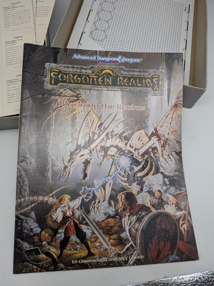 FORGOTTEN REALMS CAMPAIGN SETTING 1993 Dungeons & Dragons 2nd Ed