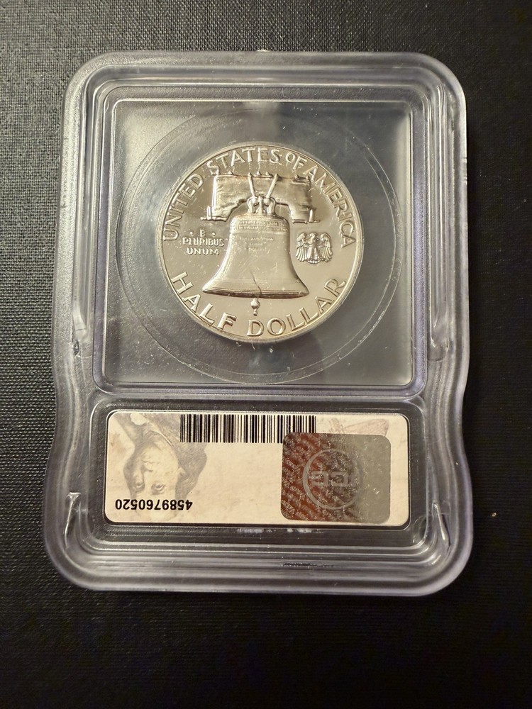 1960 Franklin Half Dollar 50C ICG PR67