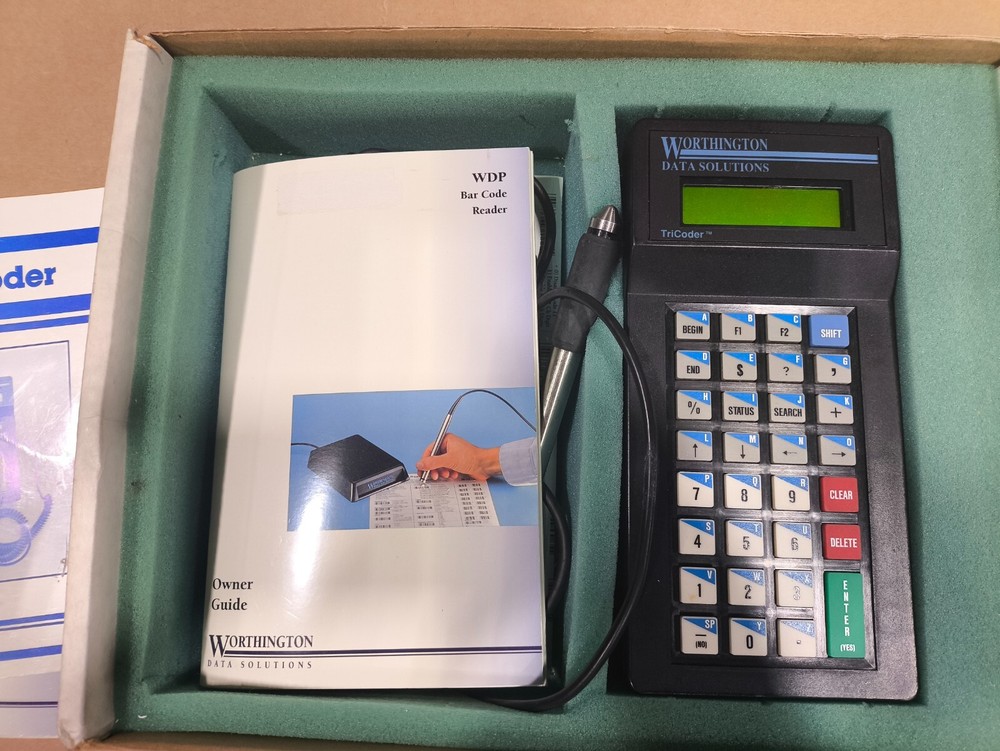 Worthington Data Solutions Tricoder Portable Barcode Reader