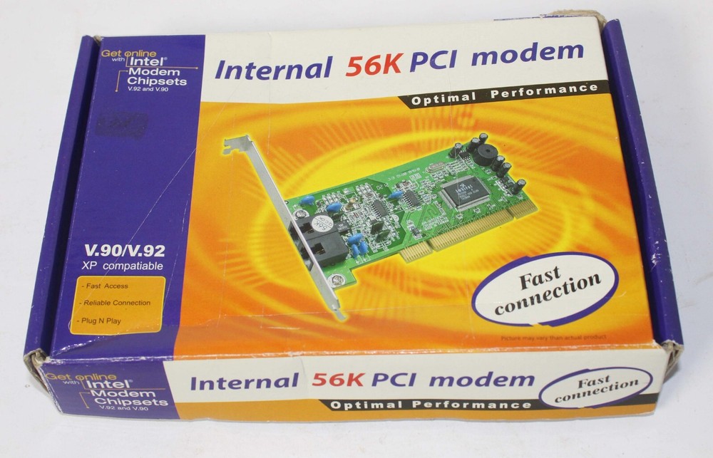 INTEL MODEM CHIPSET INTERNAL 56K PCI MODEM V.92 & V.90