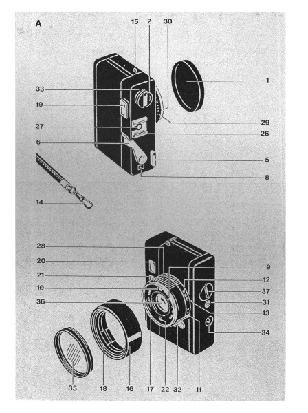 Rollei XF35 in practical use Instruction Manual Reprint