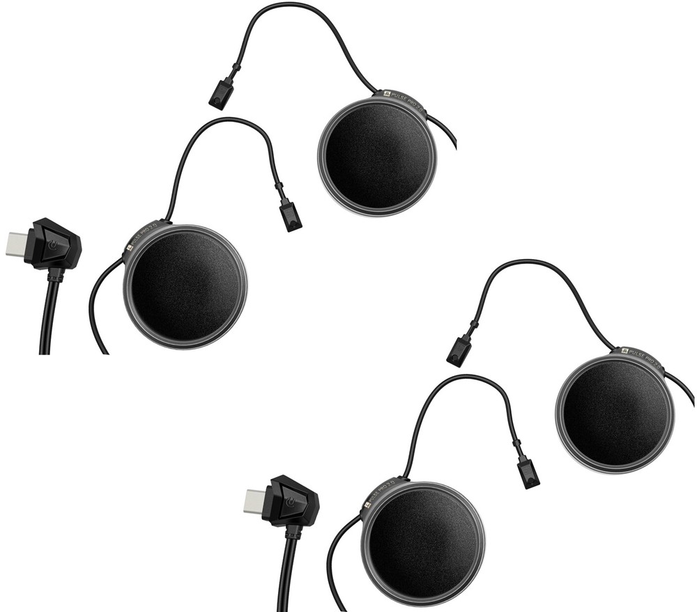 U-Clear Motion 6 Helmet Bluetooth Communication System Dual Pack