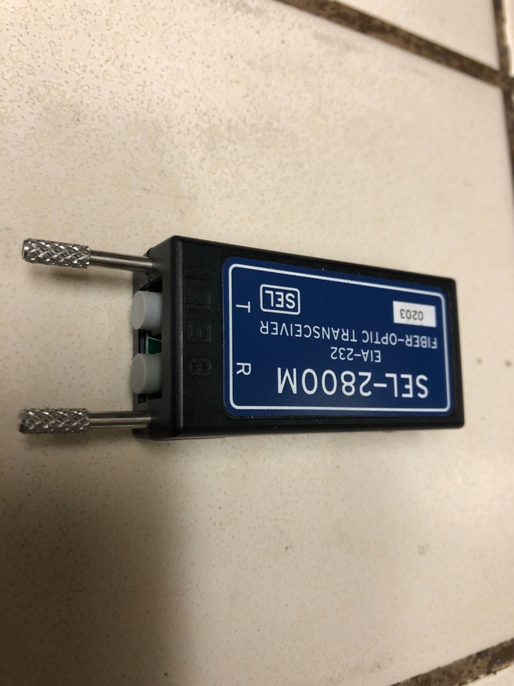 SEL-2800M EIA-232 FIBER-OPTIC TRANSCEVER