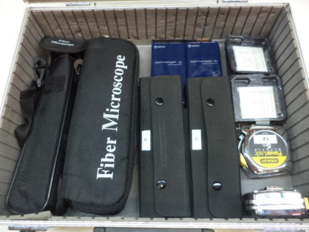 USED 400X FIBER OPTIC MICROSCOPIC LAB ANALYSIS KIT SR
