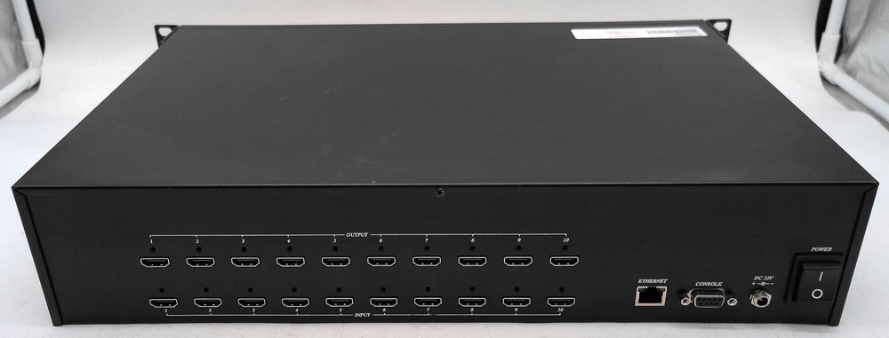 ZUUM H10X10 10xINPUT / 10xOUTPUT HDMI MATRIX SWITCHER