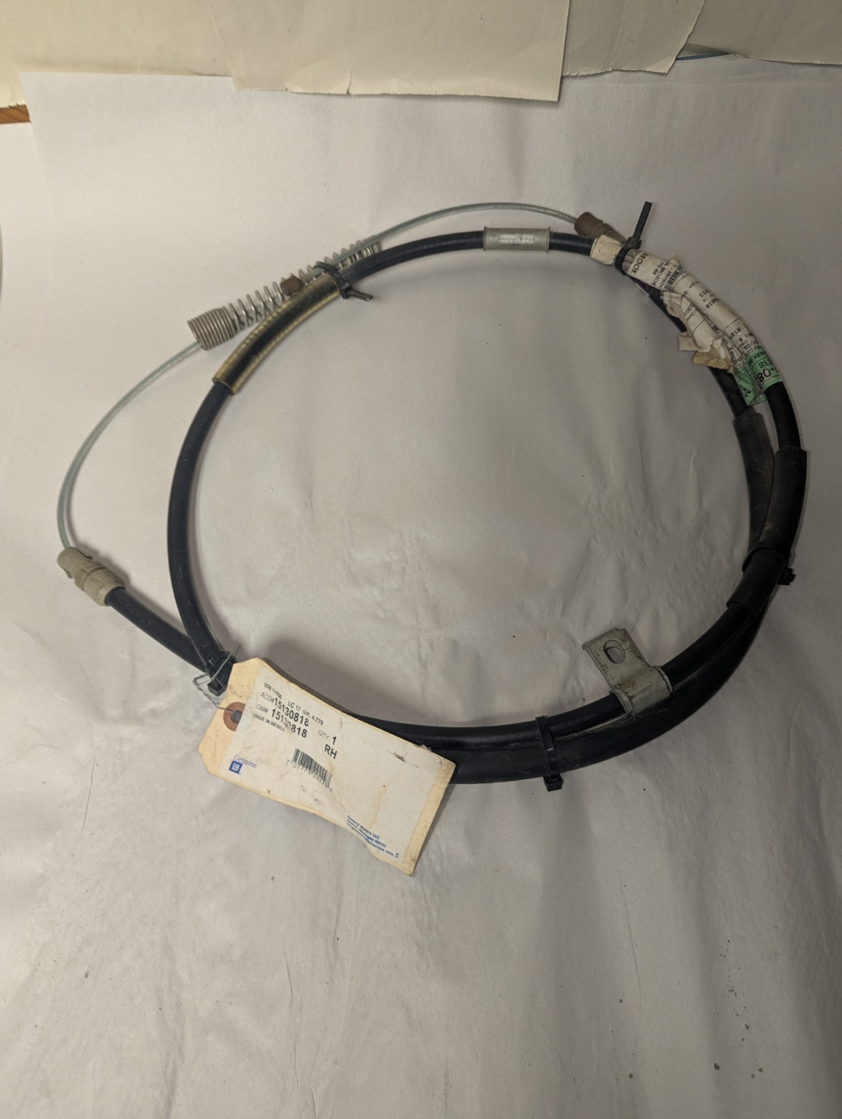 OEM GM Brake Cable 15130818 UNUSED NOS FREE SHIPPING