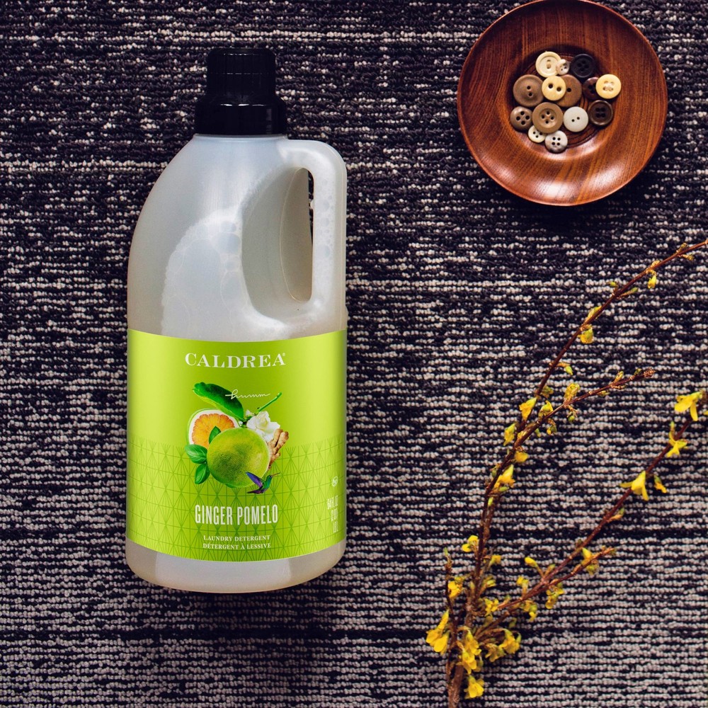 Caldrea Liquid Laundry Detergent, Effective for all Fabrics And all