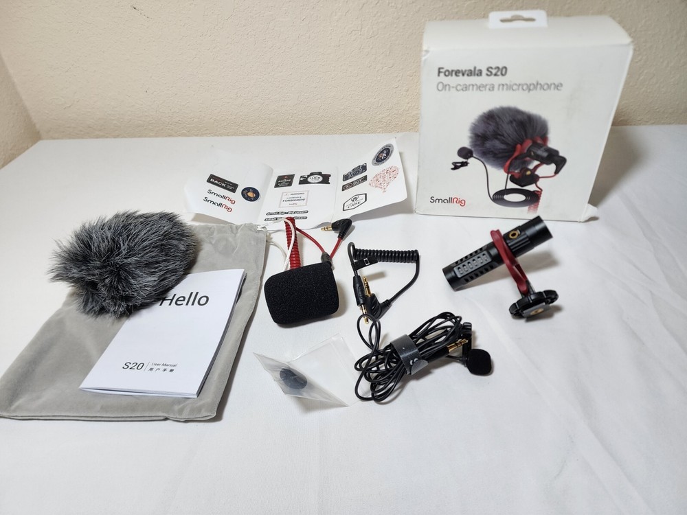 SmallRig Forevala S20 On-Camera Microphone -3468
