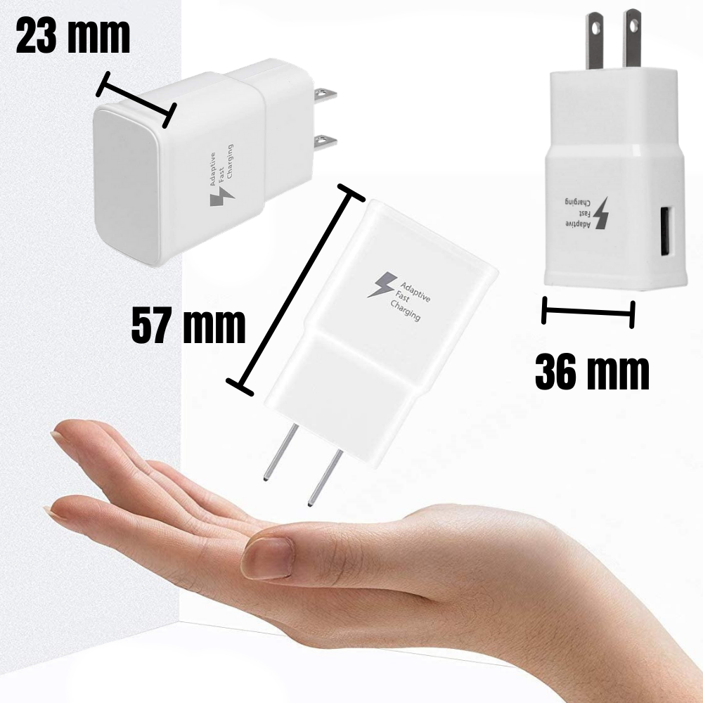 5 Pack Adaptive Rapid Fast Charging Wall USB Charger Adapter US Plug For Samsung