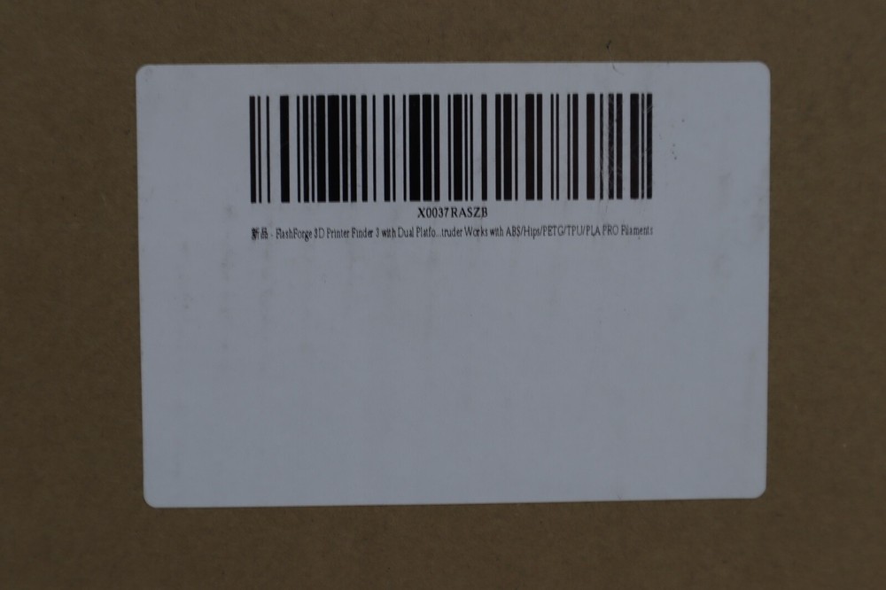 Flashforge 3D Printer Finder 3 Glass Bed with PEI Surface & Magnetic Platform