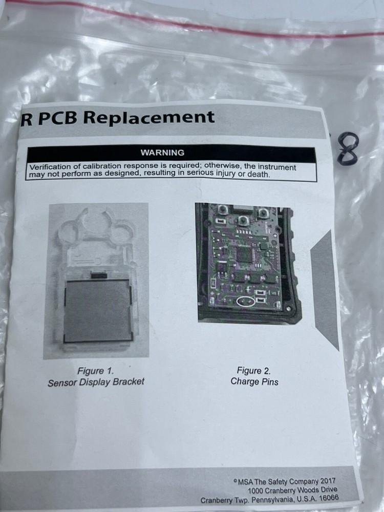 MSA 10106621 Main Board for Altair 4x Multigas Detector
