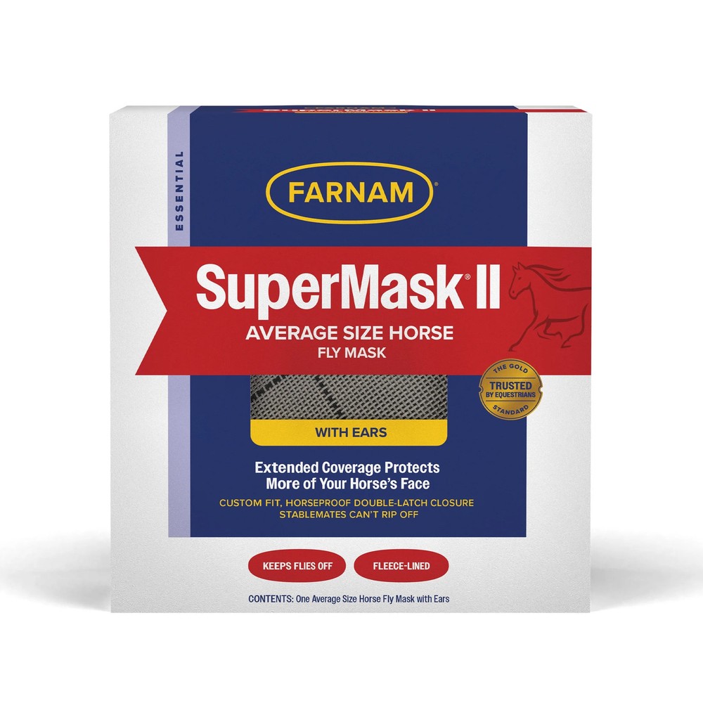 Horse Fly Mask with Ears