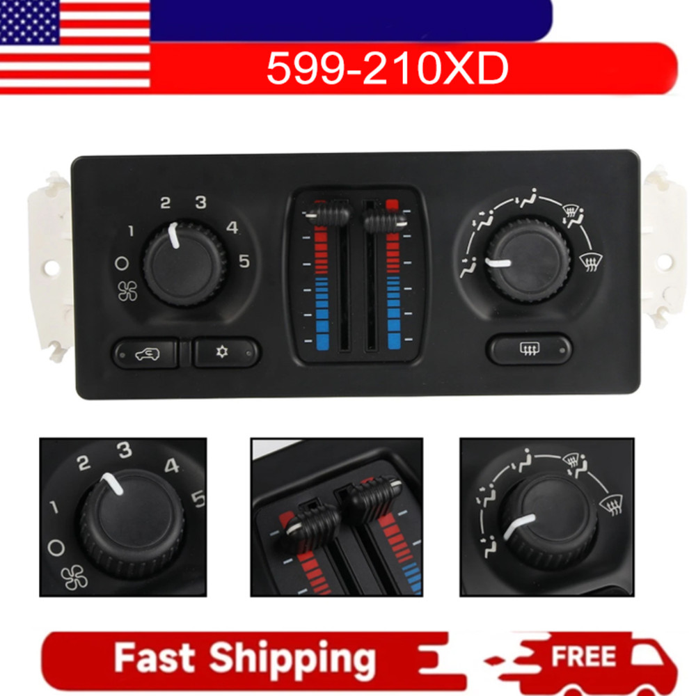 For Chevy GMC Cadillac AC Control Panel Climate Control Module 599-210XD