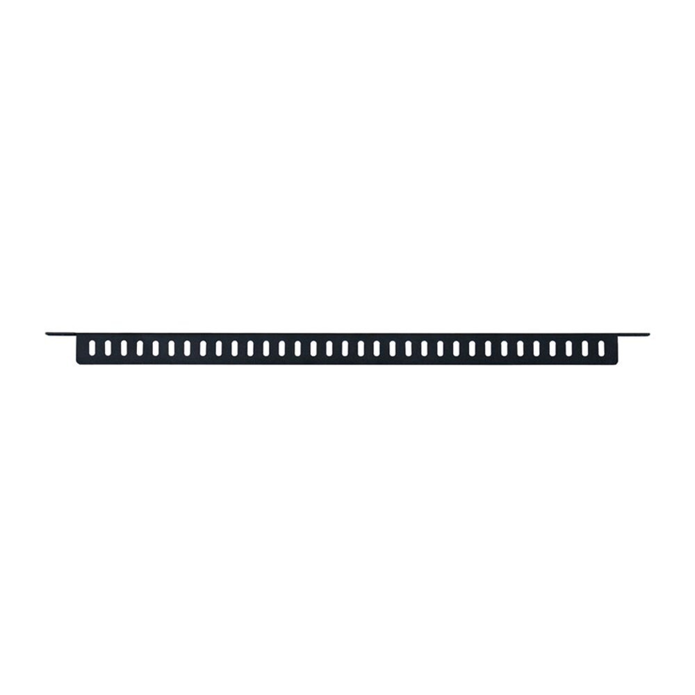 19" Horizontal Cable Management Bar Panel Rear Support Rack Data Cabinet Steel