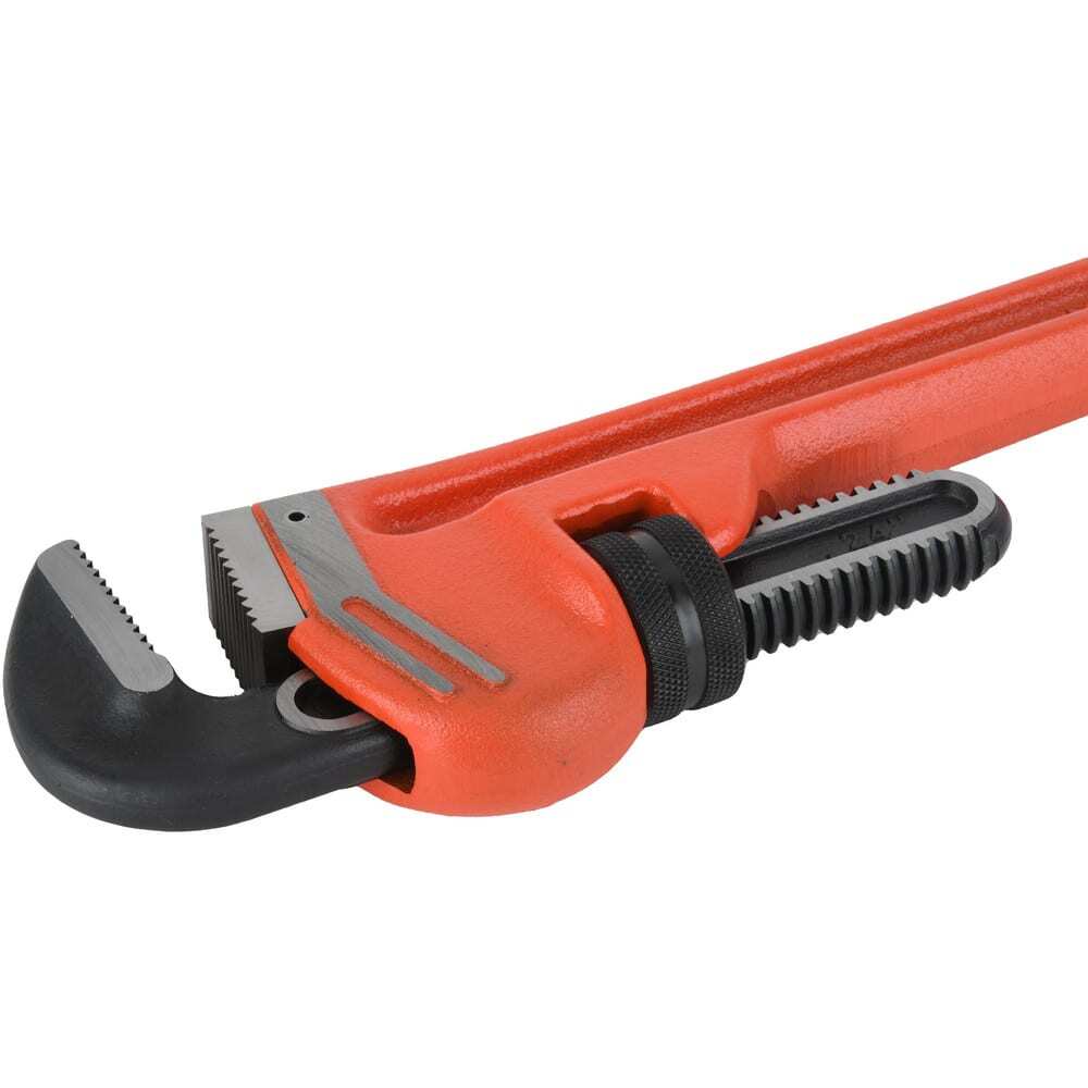 Paramount 24" Cast Iron Adjustable Straight Pipe Wrench: 3" Pipe Capacity