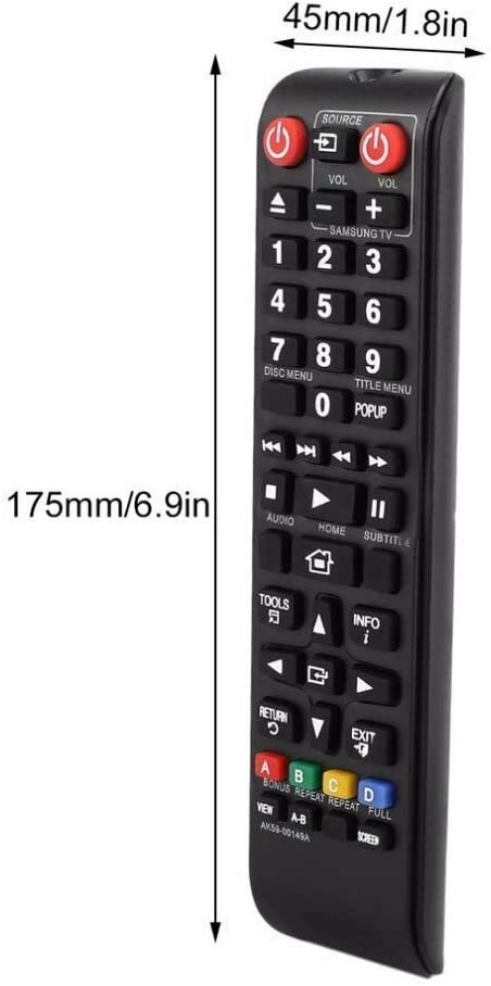 Replace Remote Control AK59-00149A FOR Samsung Blu-Ray DVD Player NETFLIX
