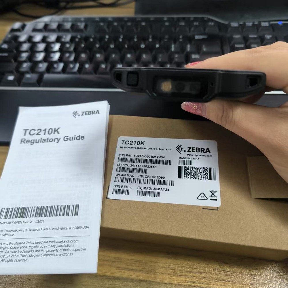 Zebra TC21 TC210K Android Wireless Mobile Computer 1D/2D/QR Barcode Scanner
