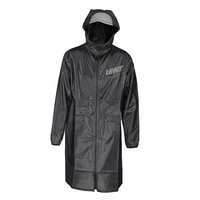 Leatt MX Waterproof Jacket - Rain/Mud Coat (Black)