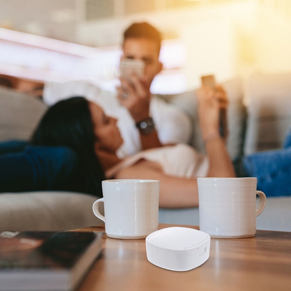 Mirror Denture Case Container Accessories Storage