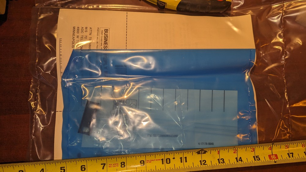 (1) ADC JKF-ZBKUAI Vectorized Jackfield Patchbay NEW